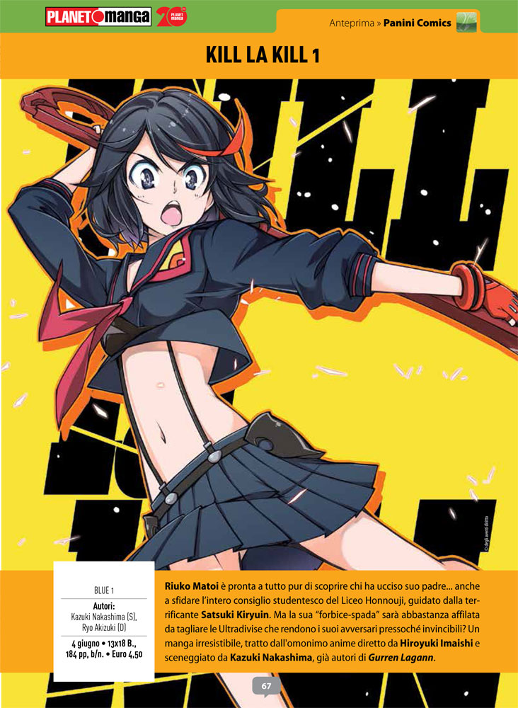 Planet Manga Kill la Kill